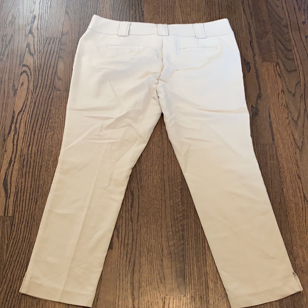 New York and Company Light Khaki Ankle Pants - Picture 3 of 7